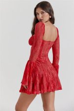 robe dentelle noire