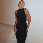 élégante robe sans manches