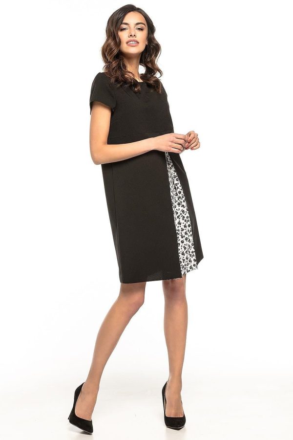 Robe Cocktail Noire Élegante