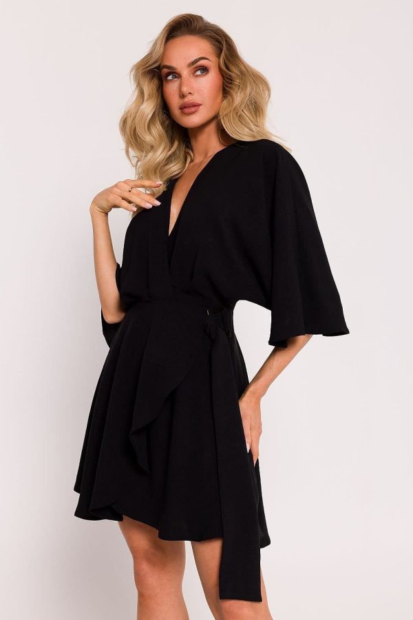 robe courte de soirée noire