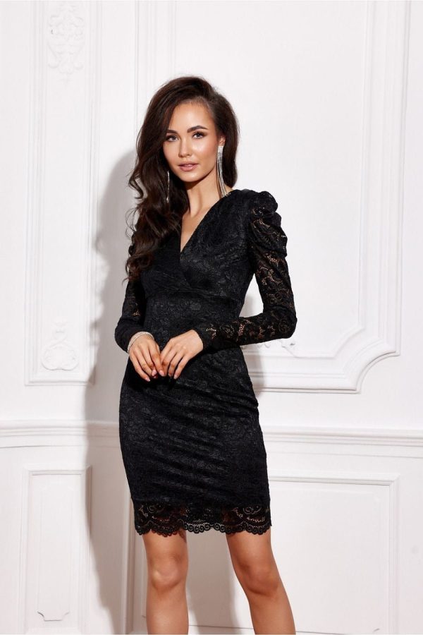 robe de cocktail en dentelle