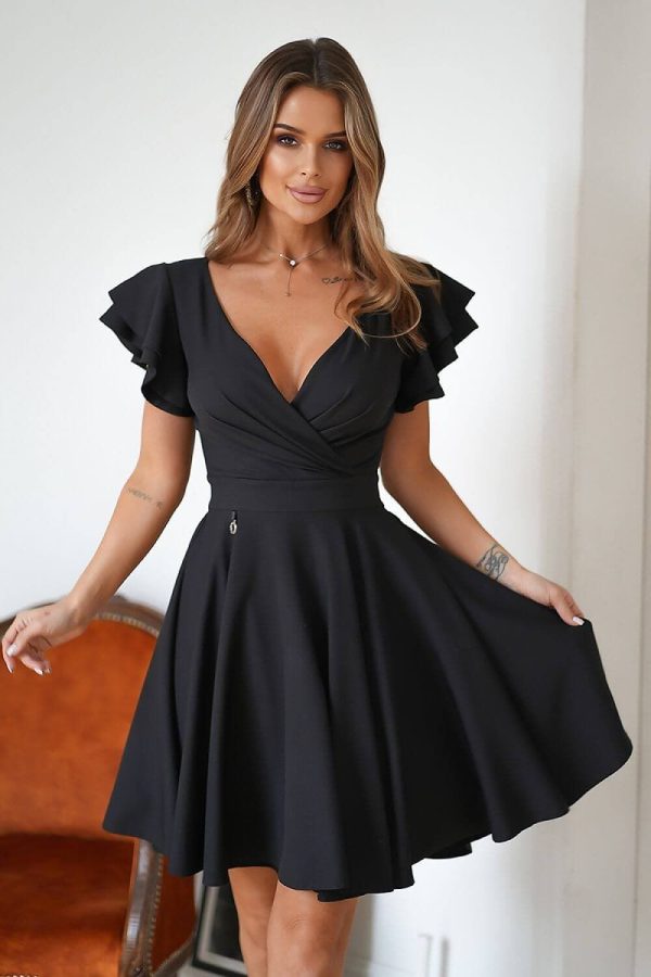 robe de cocktail noire