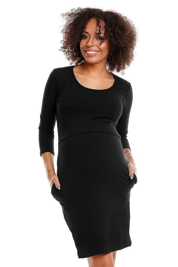 robe de grossesse noire