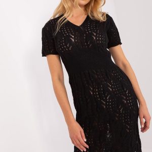 robe dentelle noire élégante