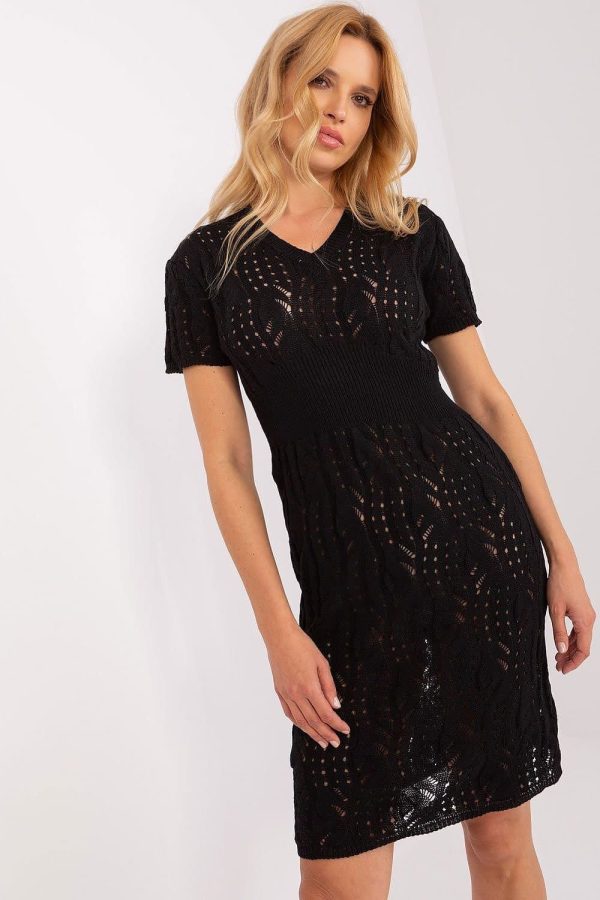 robe dentelle noire élégante