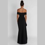 robe épaules dénudées chic