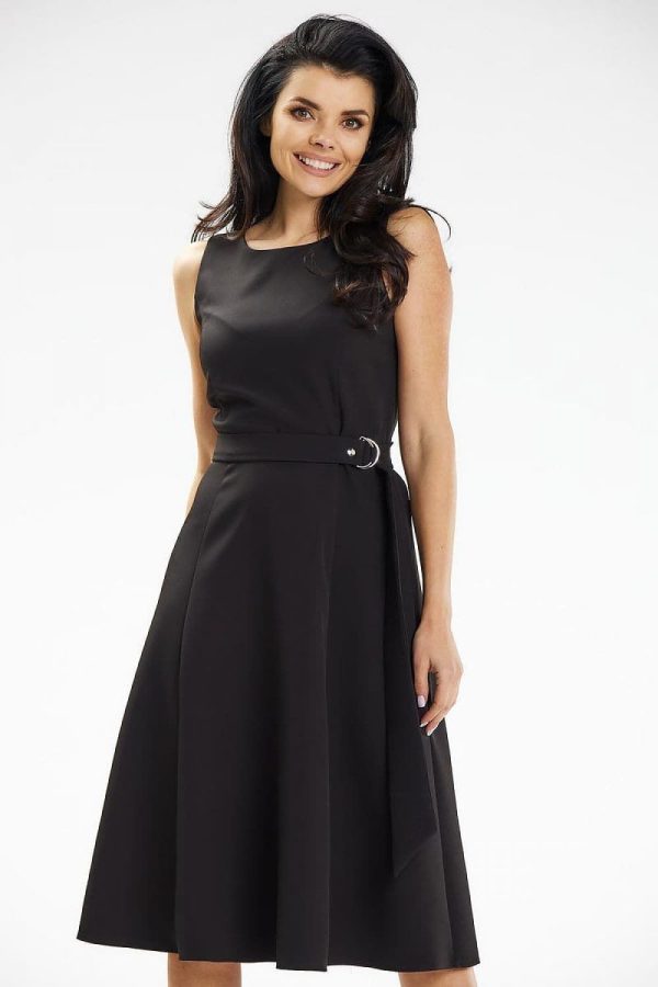 robe noire midi