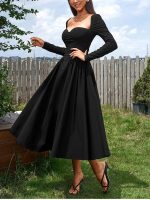 élégante robe midi