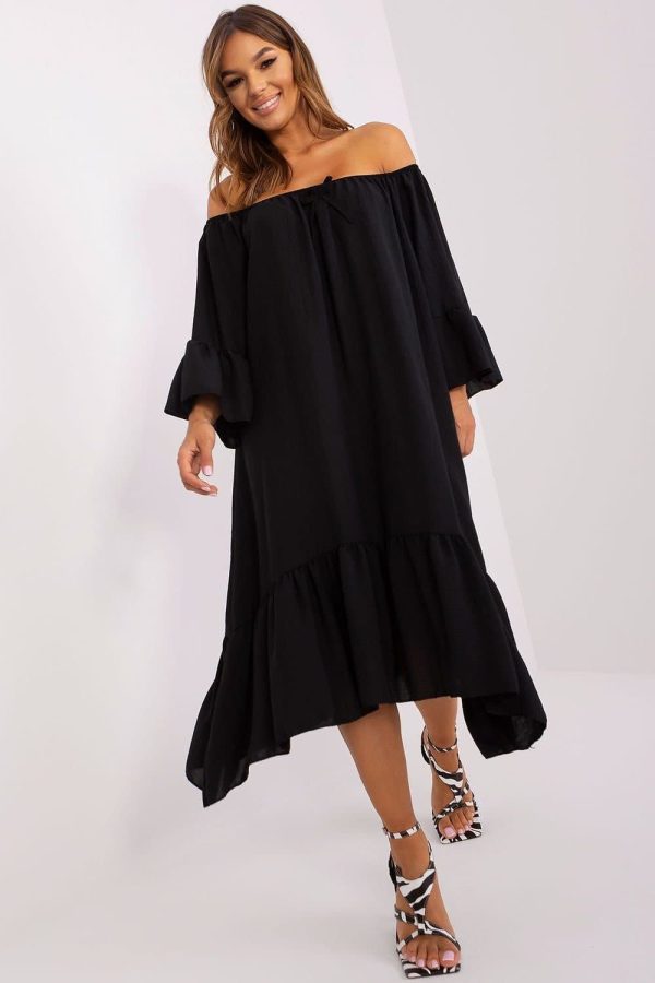 robe noire ample