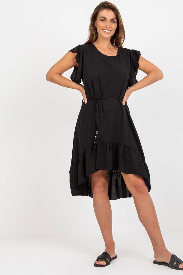 robe noire casual