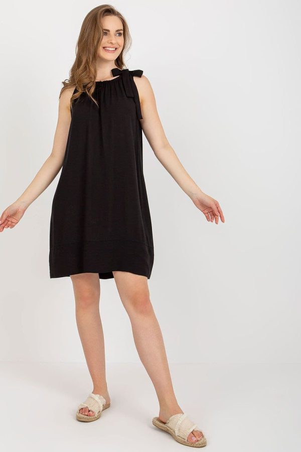 robe noire casual