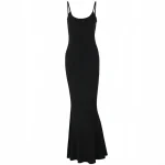 robe longue noir