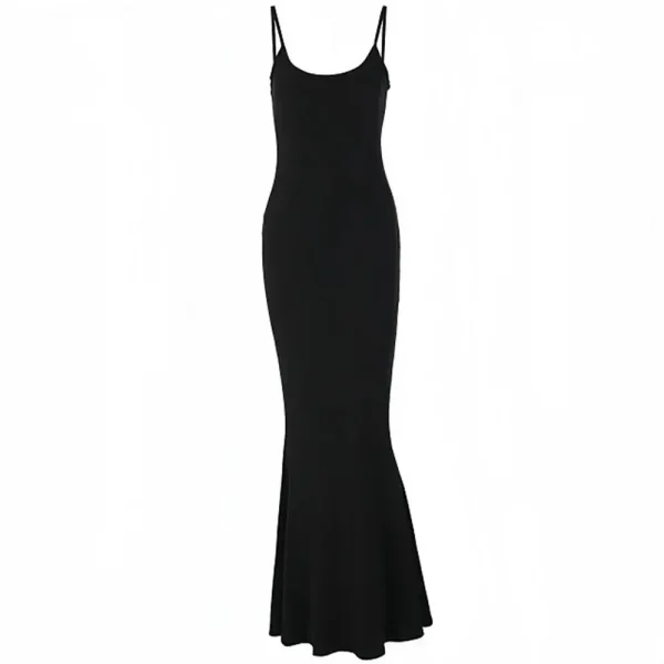 robe longue noir